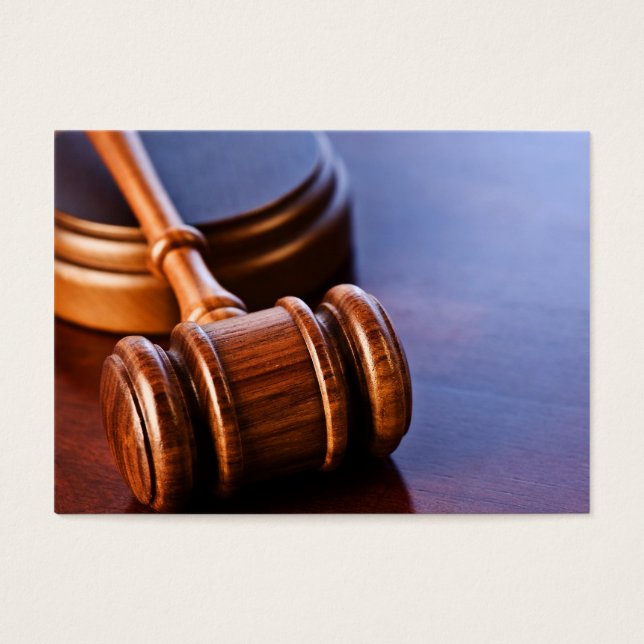 Gavel del juez de madera (Frente)