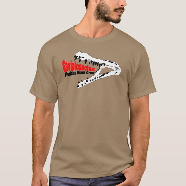 Gavialosuchus: La camiseta croca gigante de Florid (Anverso)