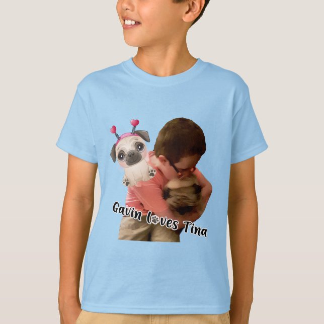 Gavin ama la camiseta de Tina (Anverso)