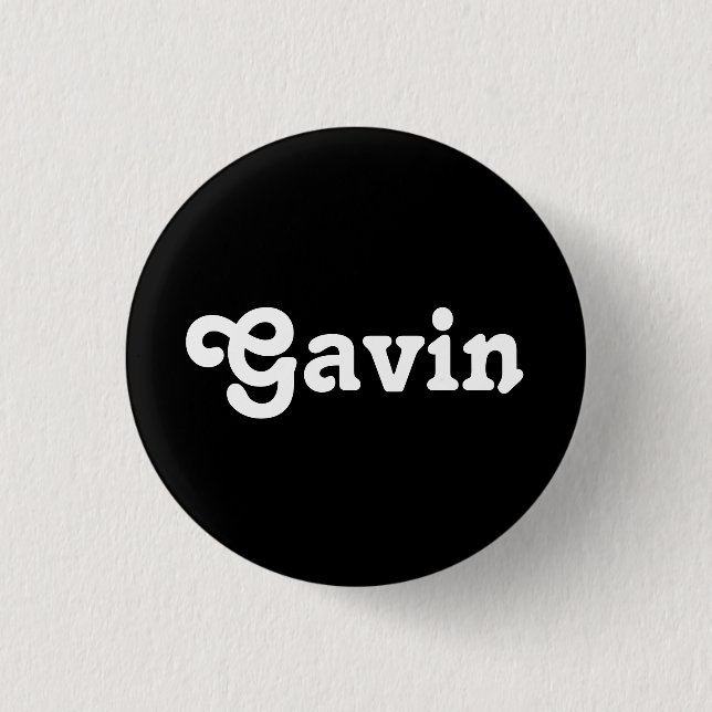 Gavin botón (Anverso)