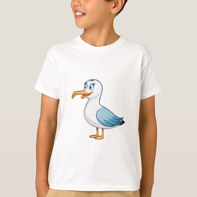 Gaviota - camiseta (Anverso)
