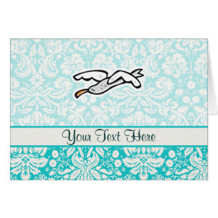 Gaviota linda del dibujo animado