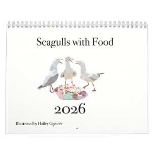 Gaviotas con calendario de alimentos 2026