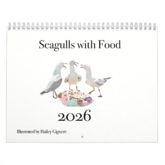 Gaviotas con calendario de alimentos 2026