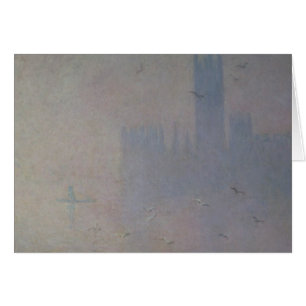 Gaviotas de Claude Monet el   sobre casas del
