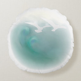 Gaviotas oceánicas lanzan almohada