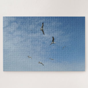 Gaviotas voladoras rompecabezas