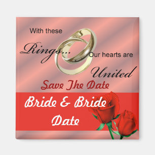 Gay lesbiana salva imanes de Boda de citas