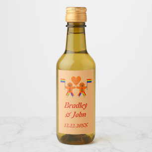 Gay Men Navidades Gingerbread Pareja Boda