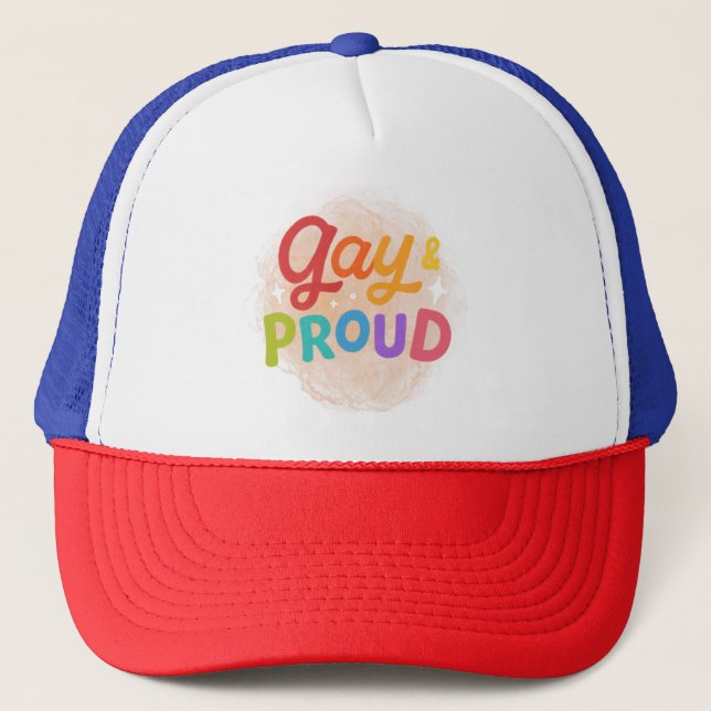 GAY & ORGULLOSO GORRA (Anverso)
