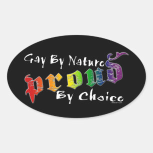 Gay por naturaleza, Orgulloso por los Pegatinas el
