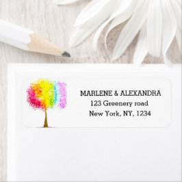 Gay Rainbow LGBT Lesbianas Orgullo Etiquetas de co