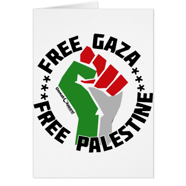 gaza libre de palestina (Frente)