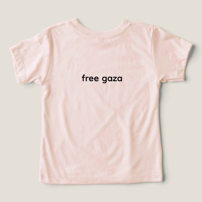 "gaza libre y plancha de ayuda" (Diseño Reverso )