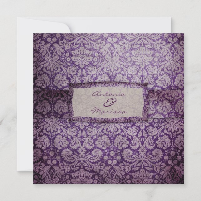 GC| Invitación a cosecha violeta (Anverso)