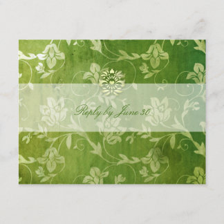 GC | Magnífico Vintage de Floral Verde RSVP