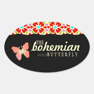 GC | Pegatinas de mariposas bohemias