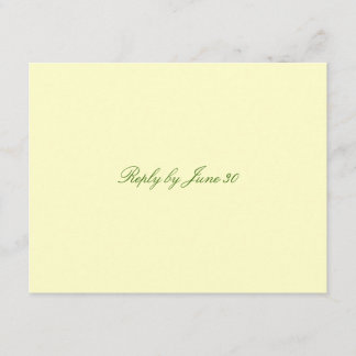 GC | Plain Cream RSVP