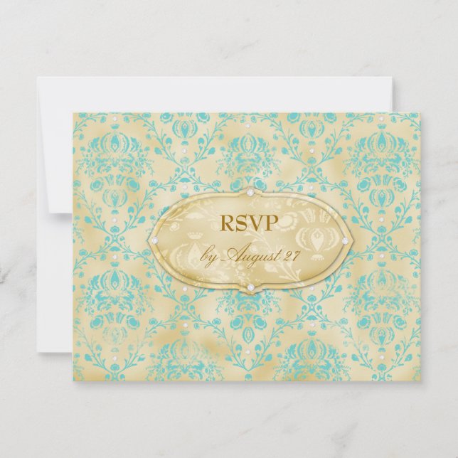 GC | Sweet Cookie RSVP | Sueño turquesa (Anverso)