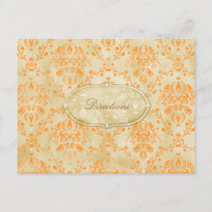 GC Tarjeta de invitación de galleta dulce MAP