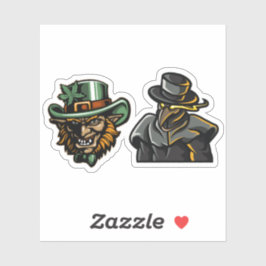 Gcm U Personas pegatinas