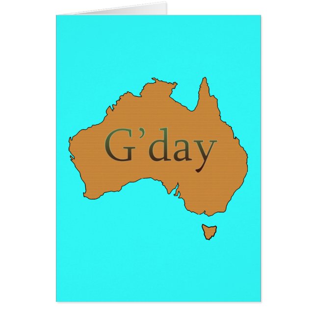 G'day (Frente)