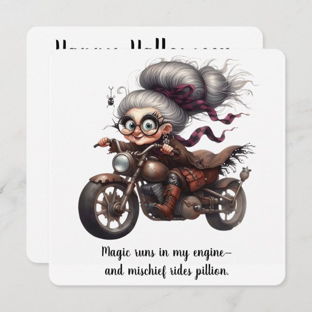 Gears, Ghouls y Granny Glam (Anverso / Reverso)