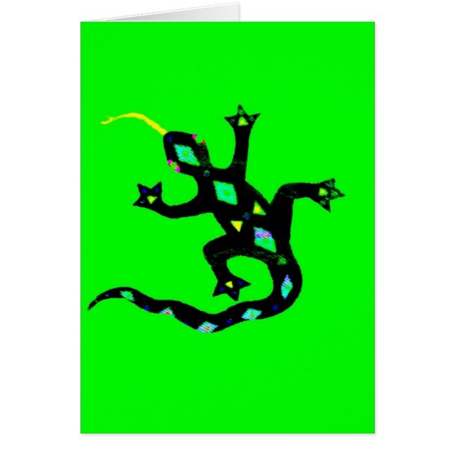 Gecko en verde2 (Frente)