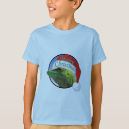 Gecko navidades - Camiseta básica para niños