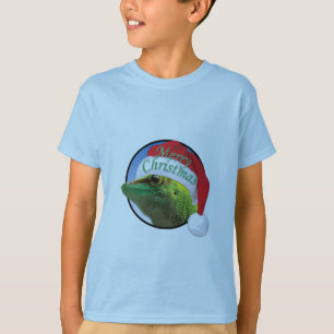 Gecko navidades - Camiseta básica para niños