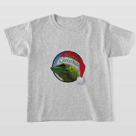 Gecko navidades - Camiseta básica para niños