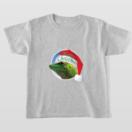 Gecko navidades - Camiseta básica para niños