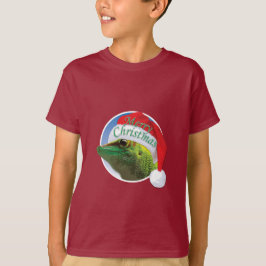 Gecko navidades - Camiseta básica para niños