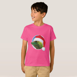 Gecko navidades - Camiseta básica para niños