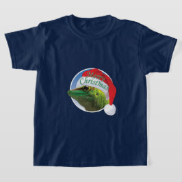 Gecko navidades - Camiseta básica para niños