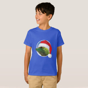 Gecko navidades - Camiseta básica para niños
