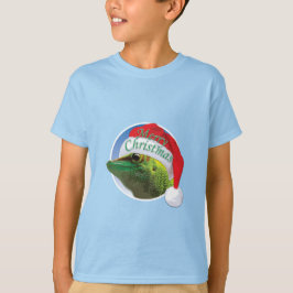 Gecko navidades - Camiseta básica para niños