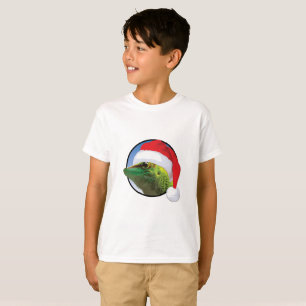 Gecko navidades - Camiseta básica para niños