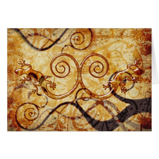 Gecko Spiral Twins (Anverso (Horizontal))