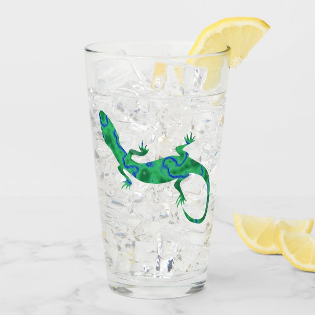 Gecko verde (Reverso (hielo))