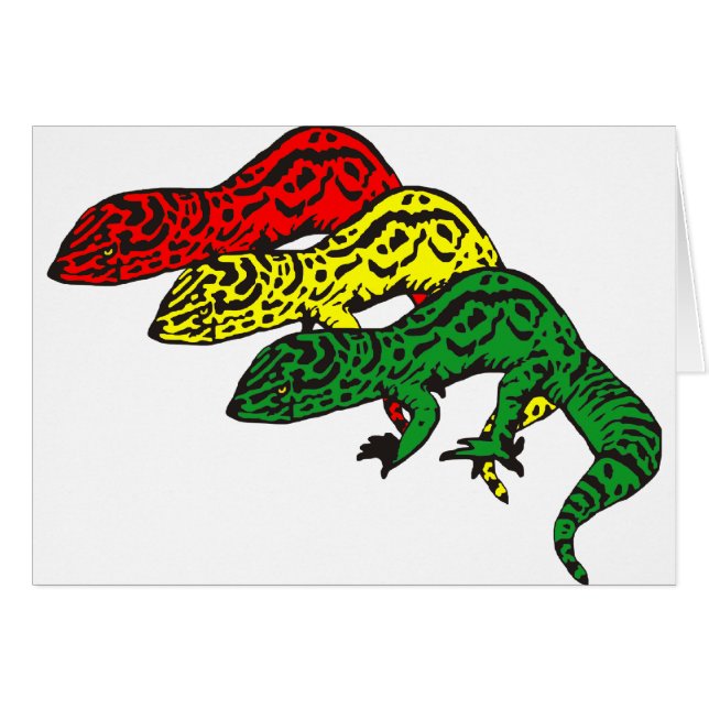 Geckos de Rasta (Anverso (Horizontal))