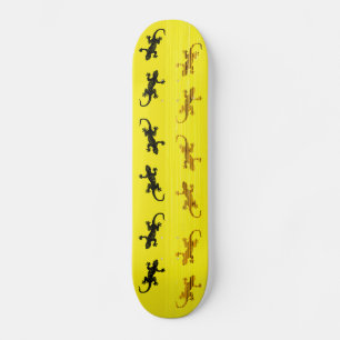 Geckos en Skateboard