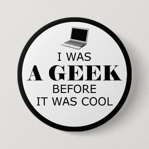 Geek Antes De Que Fuera El Botón Guay