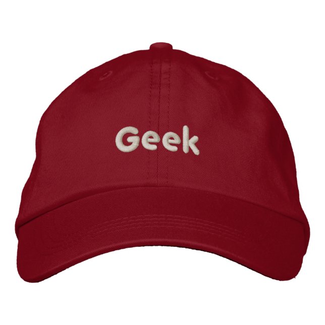 Geek Gorra (Anverso)