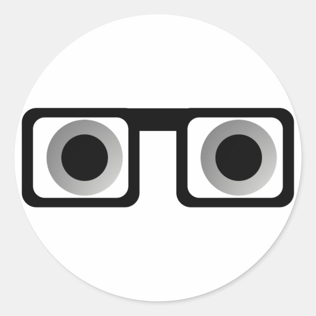 Geek Pegatina (Anverso)