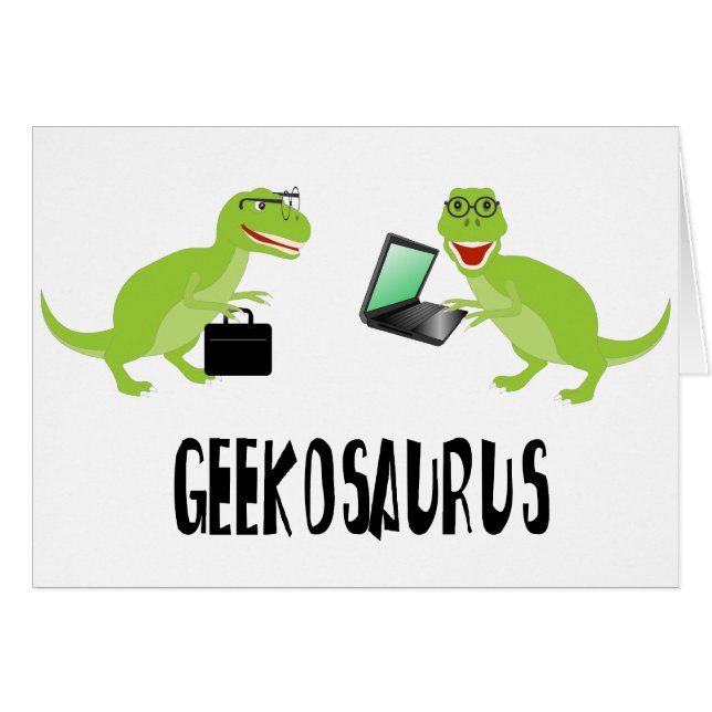 geekosaurus (Anverso (Horizontal))