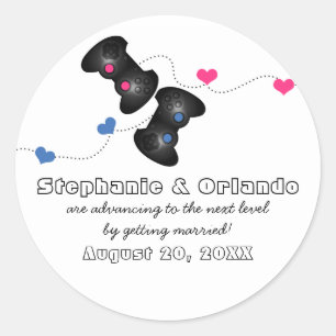 Geeky Gamers salvan a los Pegatinas de fecha azul 