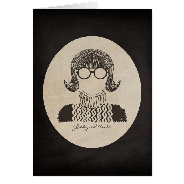 Geeky y lindo (Frente)