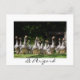Geese en la postal de texto en blanco de Périgord (Anverso)