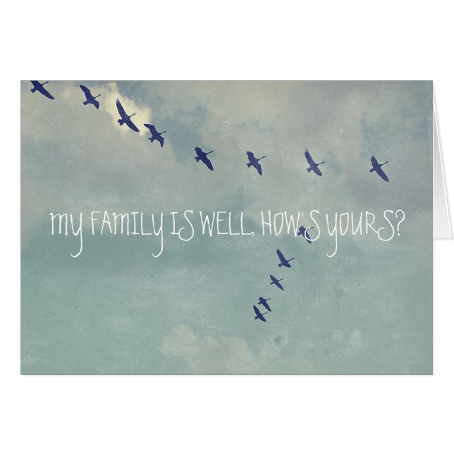 Geese Heading South (Anverso (Horizontal))